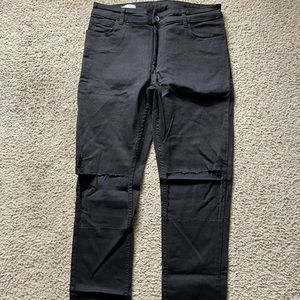 Asos Knee Blowout Skinny Jeans